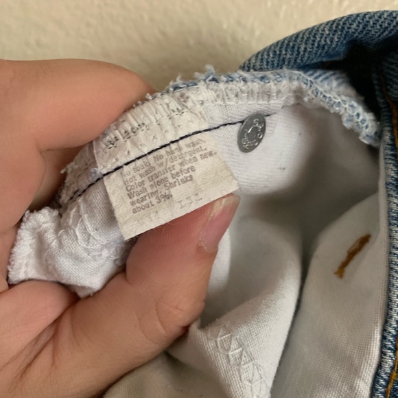 Unisex Levi’s orange Tab vintage crop flare Jeans - Picture 8 of 8